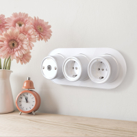 Рамка на 3 поста (Белый) Favorit Runda Werkel WL21-frame-03