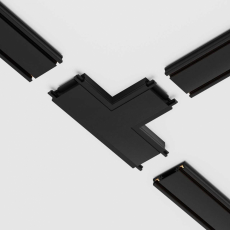 Соединитель T-образный для треков накладных Maytoni Technical Accessories for tracks Radity TRA084CT-11B 