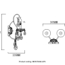 Бра Crystal Lux Montana AP2 