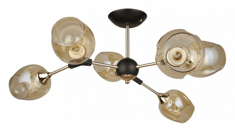 Люстра на штанге Arte Lamp Seppia A4211PL-6BK 