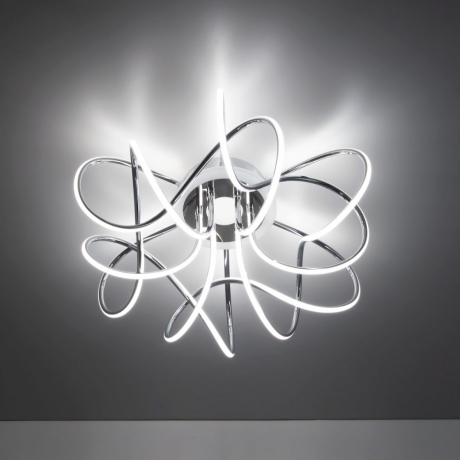 Светодиодная потолочная люстра с голосовым управлением Citilux Джемини Смарт CL229A161E RGB 