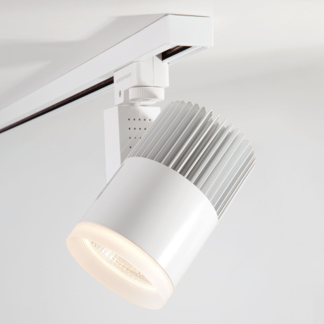 Однофазный LED светильник 30W 4200К для трека Accord Elektrostandard Accord Белый 30W 4200K (LTB20) однофазный (a039567) 