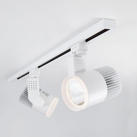 Однофазный LED светильник 30W 4200К для трека Accord Elektrostandard Accord Белый 30W 4200K (LTB20) однофазный (a039567) 