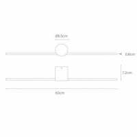 Подсветка для зеркала Lucide Mizar 12201/60/30