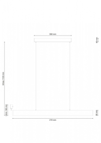 Подвесной светильник Lucia Tucci Aero AERO 206.30 bianco LED