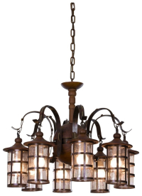 Люстра с лампочками Velante 588-703-08+Lamps