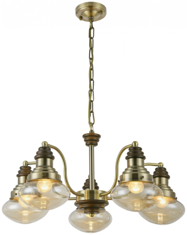 Подвесная люстра Velante с поддержкой Алиса 306-503-05-A 