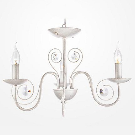 Подвесная люстра Eurosvet Tomas 60018/3 белый с золотом 