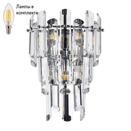 Светильник настенный с лампочками DIVINARE 3511/02 AP-3+Lamps 