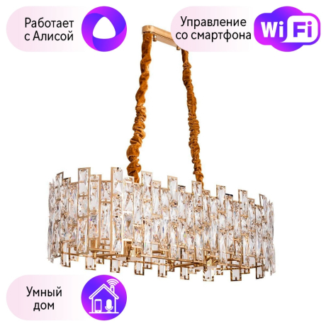 Подвесная люстра Divinare Medea с поддержкой Алиса 1684/01 SP-10-A 