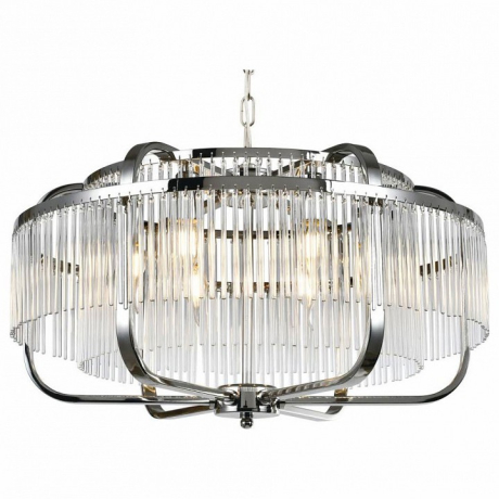 Подвесная люстра iLamp Qeens P9574-6 CR+CL 