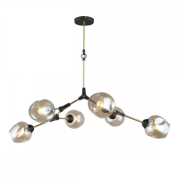 Люстра с поддержкой Алисы потолочная Omnilux OML-93707-06-A