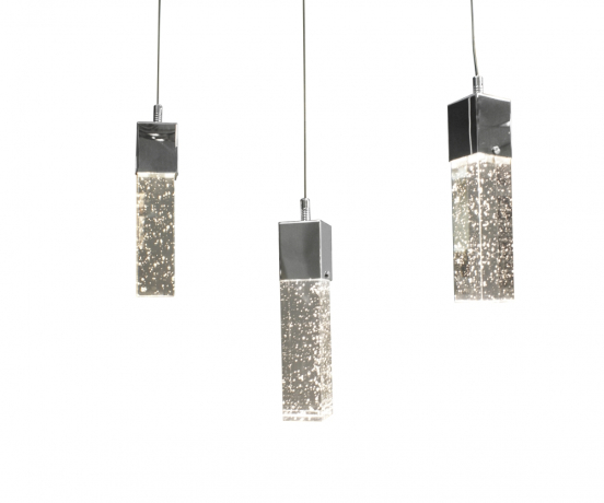 08510-3AS(4000К) Подвесной светодиодный светильник Kink Light Аква 