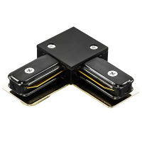 Соединитель с токопроводом угловой L-образный для треков Lightstar Barra 502127