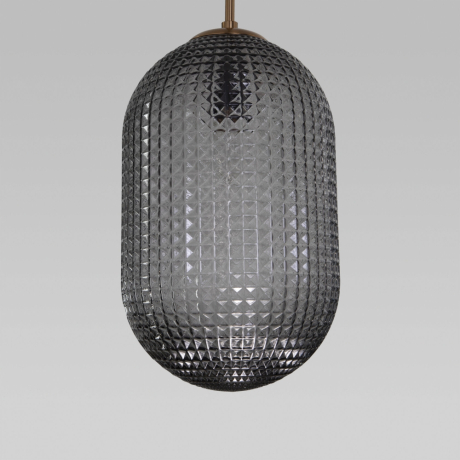 Подвесной светильник Eurosvet Gem 50261/1 темно-серый 