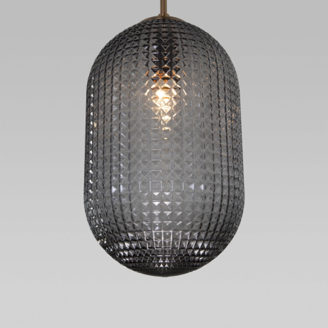 Подвесной светильник Eurosvet Gem 50261/1 темно-серый 