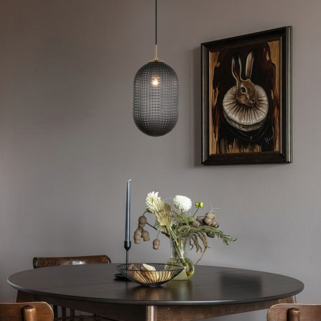 Подвесной светильник Eurosvet Gem 50261/1 темно-серый 