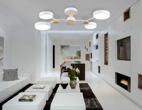 Люстра на штанге Ambrella Light FL FL4858