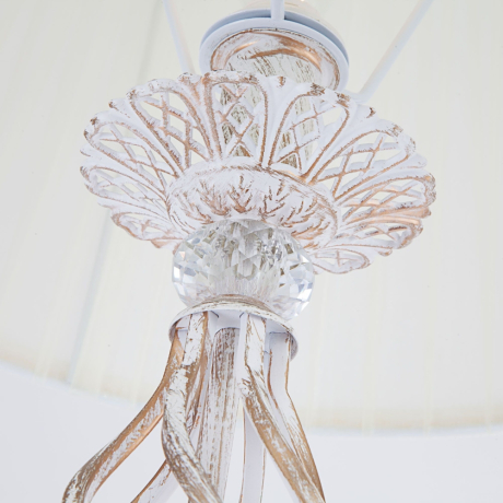 Торшер Eurosvet Selesta 01003/1 белый с золотом 