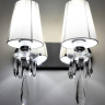 Нарушена упаковка!  <180168> LDW 1726-2W CHR Бра Lumina Deco Alessia