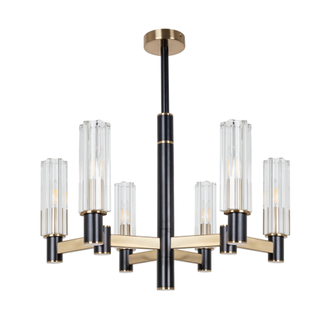 Люстра на штанге со светодиодными лампочками E14 , комплект от Lustrof. №315266-622965 