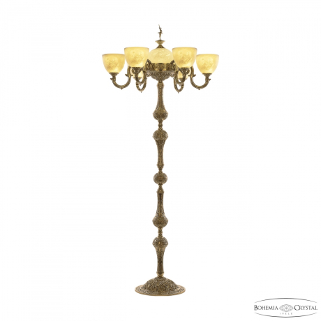 Торшер Bohemia Ivele Crystal 72003TP/6/175 G P1 U Pair FD2S 