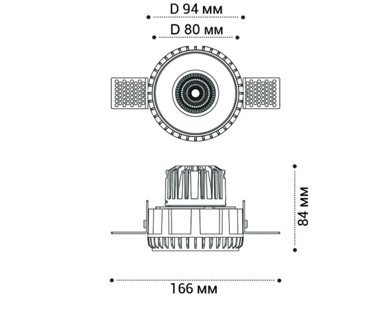 Встраиваемый светильник Italline IT08-8021 IT08-8021 white 3000K 