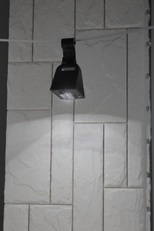 Подвесной светильник с лазерной проекцией красные точки,на солнечных батареях ERAFS024-06 (Б0044246)