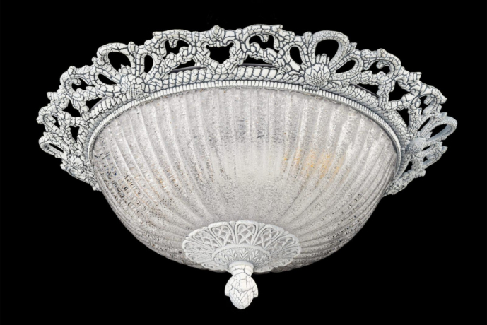 Светильник потолочный с Led лампочками в комплекте Arti Lampadari Vigilanza E 1.13.38 BW+Lamps 