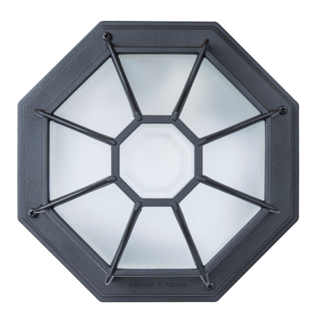 Уличный потолочный светильник с лампочкой Arte lamp A3100PL-1BK+Lamps