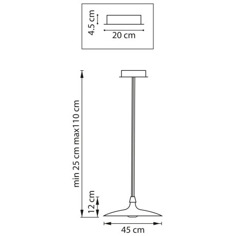 Подвесной светильник Lightstar Emisfero 737427 