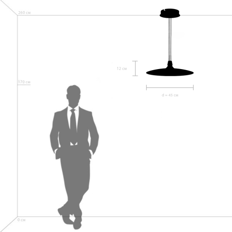 Подвесной светильник Lightstar Emisfero 737427 