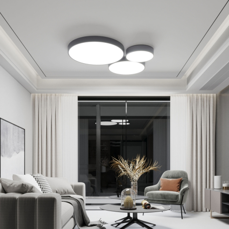 Накладной светильник Eurosvet Entire 90319/1 серый 