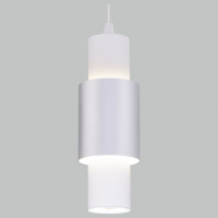 Подвесной светильник Eurosvet Bento 50204/1 LED белый/матовое серебро