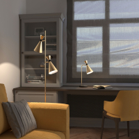 Настольная лампа офисная Bogate's Glustin 01109/1