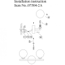 Бра в комплекте с Led лампами KINK Light 07504-2,37+Lamps 