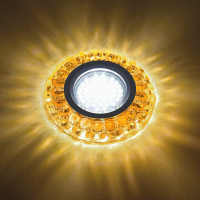 Встраиваемый светильник с подсветкой Fametto Luciole DLS-L151 GU5.3 GLASSY/TEA UL-00003910