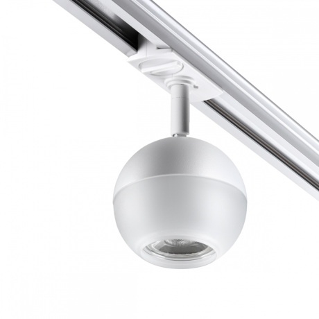 Однофазный светильник для шинопровода с лампочкой Novotech 370824+Lamps 