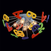 Потолочная люстра со светодиодными лампочками E14, комплект от Lustrof. №21189-667767