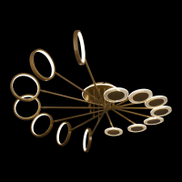 Потолочная люстра Loft it Megan 10164L Gold