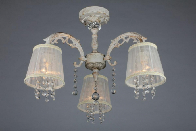 Люстра потолочная с лампочками Omnilux OML-30007-03+Lamps 