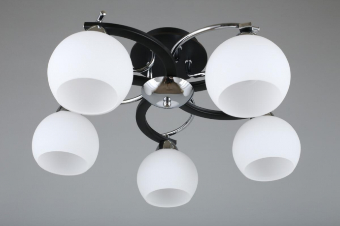 Люстра потолочная с лампочками Omnilux OML-25407-05+Lamps 