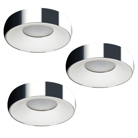 Комплект 3шт. Встраиваемый светильник Arte Lamp Heze A6665PL-1CC-3 