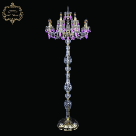 Торшер Bohemia Art Classic 11.24 13.24.8+4.200.h-165.Gd.V7010 