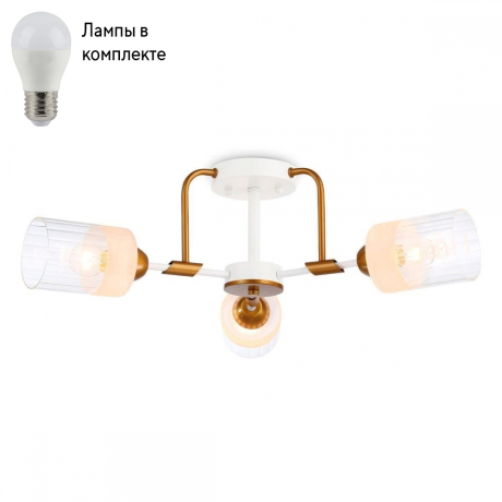 Потолочная люстра с лампочками Ambrella light TR303321+Lamps 