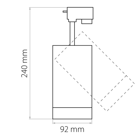 Светильник на штанге Lightstar Canno 303274 
