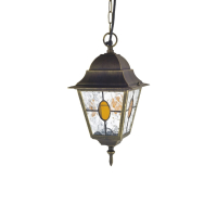 Уличный подвесной светильник с лампочкой  Favourite Zagreb 1804-1P+Lamps А60