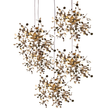 Люстра подвесная с Led лампочками в комплекте Lightstar L5PR721132+Lamps 