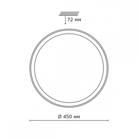 Накладной светильник Sonex Kabrio 2049/DL