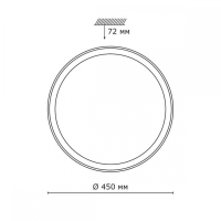 Накладной светильник Sonex Kabrio 2049/DL